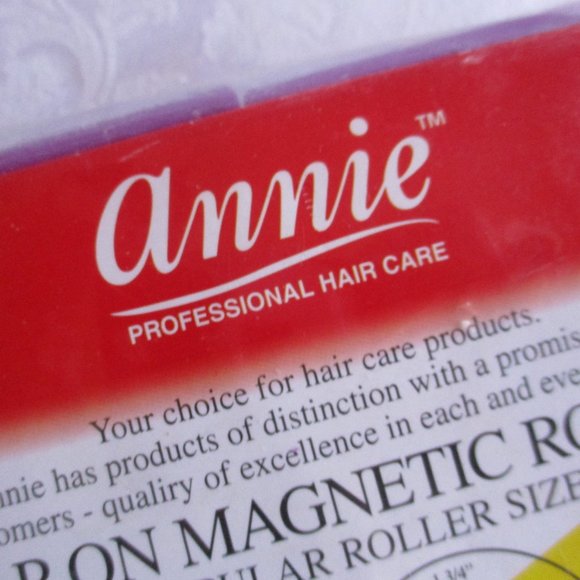 ๐โค ANNIE PROFESSIONAL HAIR CARE โ MAGNETIC ROLLERS SET OF 6 โ NWOT ๐โค - Picture 6 of 8
